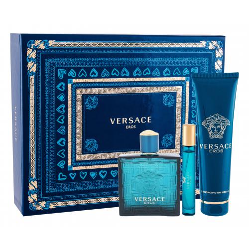 Versace Eros Edt100+Bsg150+Ts10