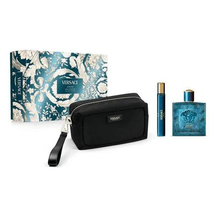 Versace Eros Edt Set Edt100Ml+Ts10Ml+Gwp
