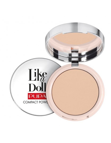 POLVO LIKE A DOLL COMPACT POWDER NATURAL BEIGE 10 GR