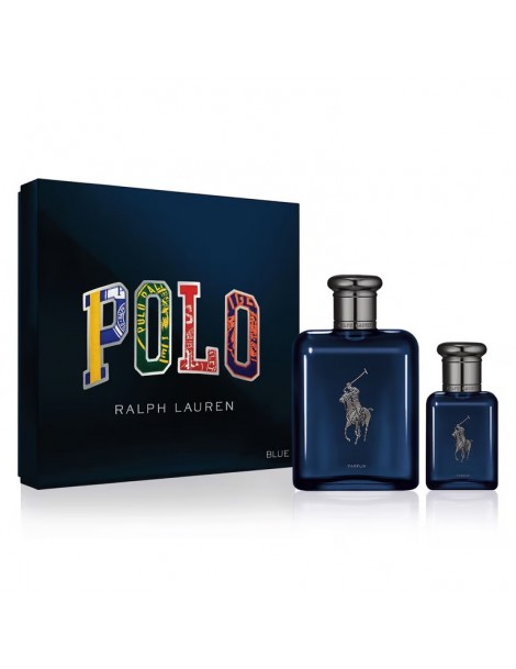 Set Perfume Polo Blue Parfum 125ML+V40