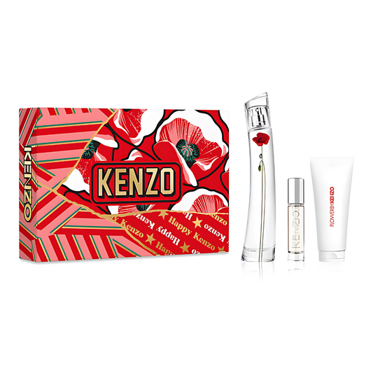 Kenzo Flower By Kenzo La Recolte Parisienne Edp Set Edp75Ml+Ts10Ml+Lc75Ml Mday25