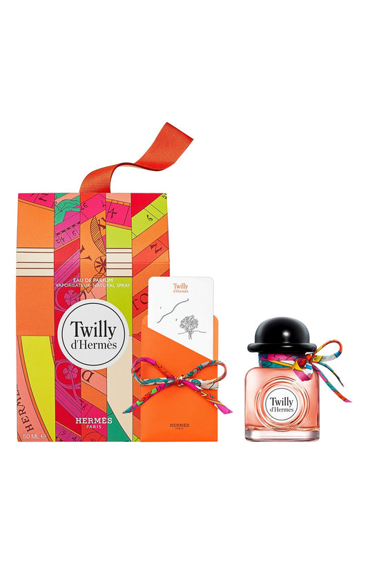 Twilly D Hermes Eau De Parfum 50Ml + Card Silk Tie