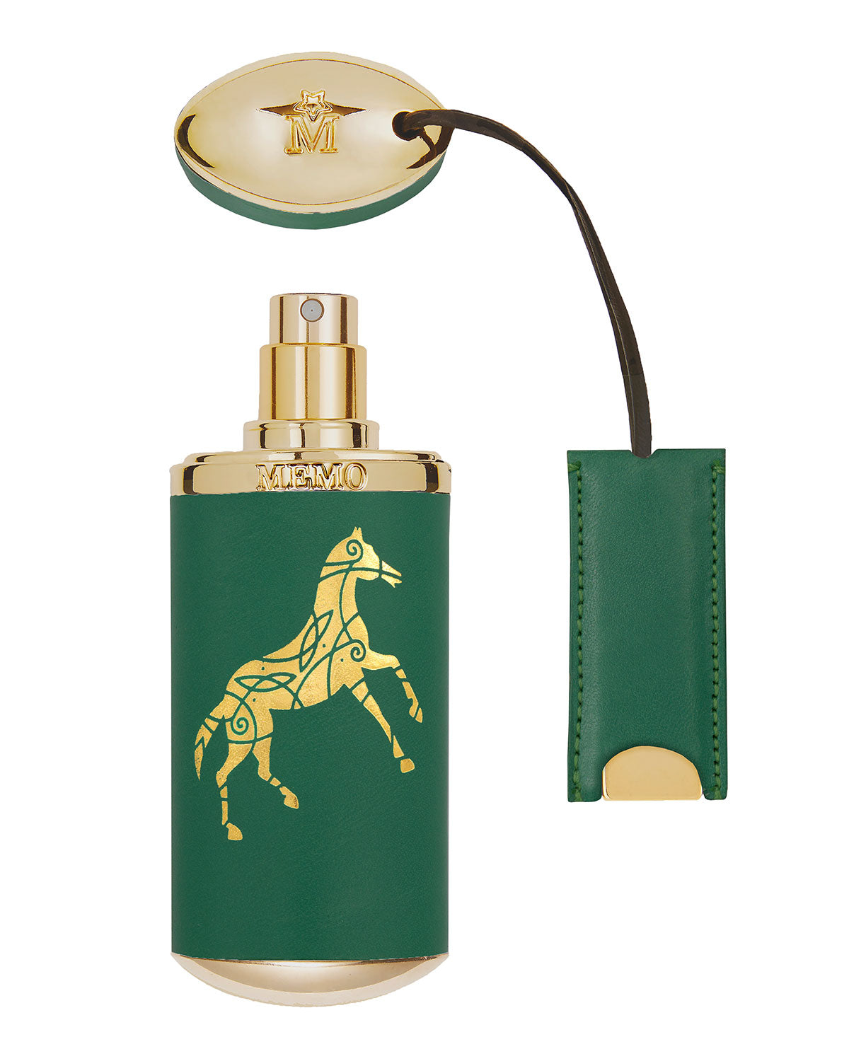 Travel Case Irish Leather Vert 2019