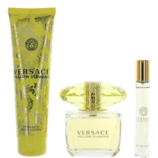 Yellow Diamond Set Edt90+Bl150+Ts10