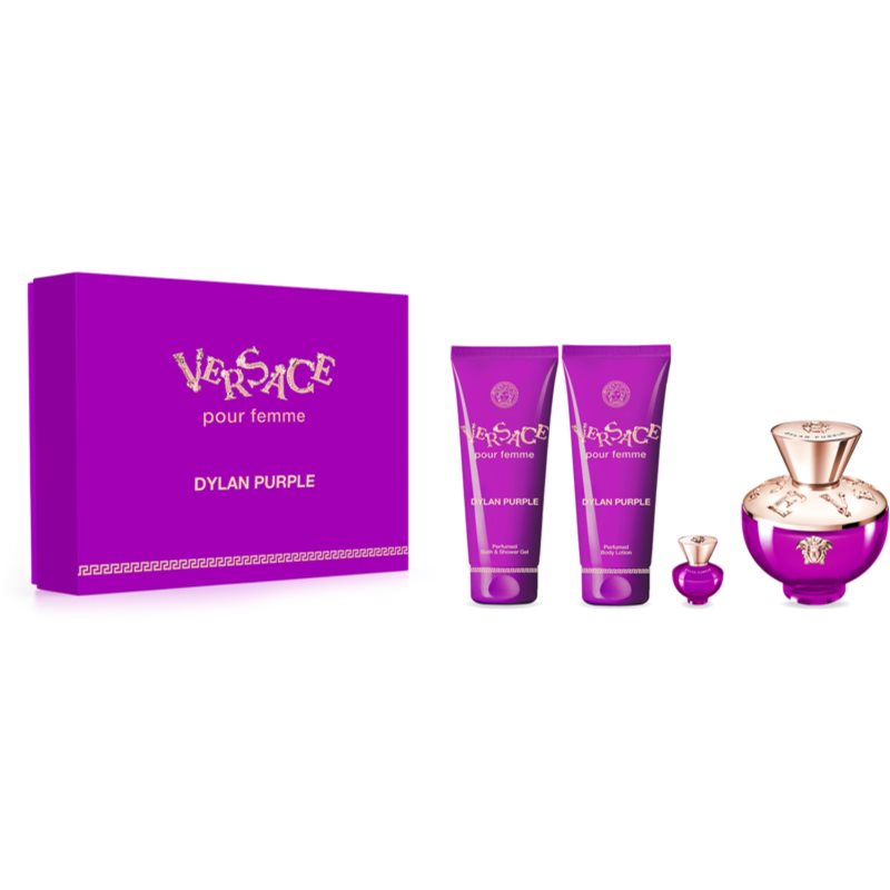Versace Dylan Purple Edp100+Bl100+Bsg100+Edp5