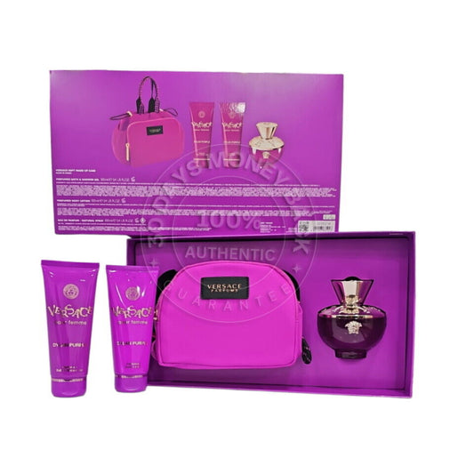 Versace Dylan Purple Set Edp100 + Bsg100 + Bl100