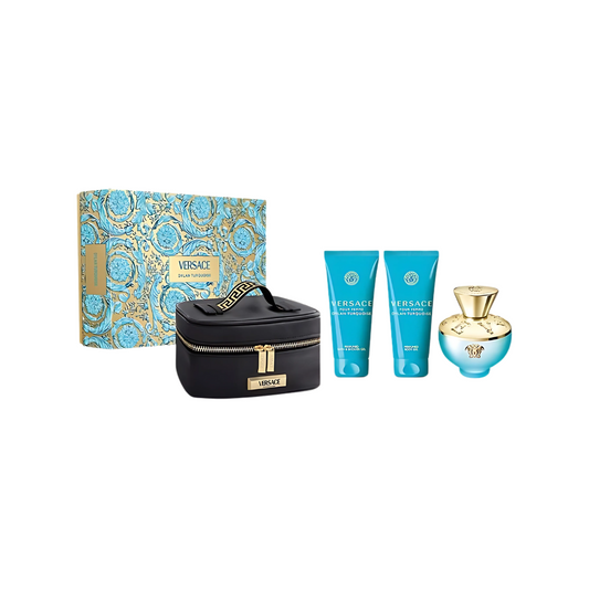 Versace Dylan Turquoise Edt Set Edt100Ml+Bsg100Ml+Bl100Ml+Gwp