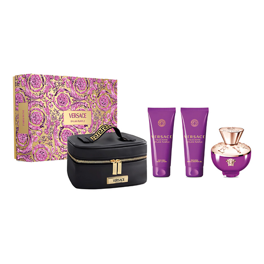 Versace Dylan Purple Edp Set Edp100Ml+Bsg100Ml+Bl100Ml+Gwp