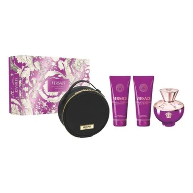 Versace Dylan Purple EDP SET EDP100ML+SG100ML+BL100ML+GWP