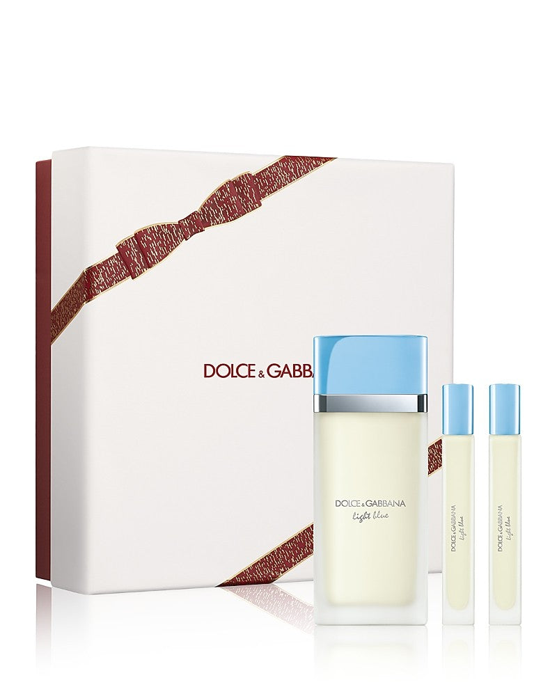 Dolce & Gabbana Light Blue Edt Set Edt100Ml+Edt10Ml+Edt10Ml Xmas25