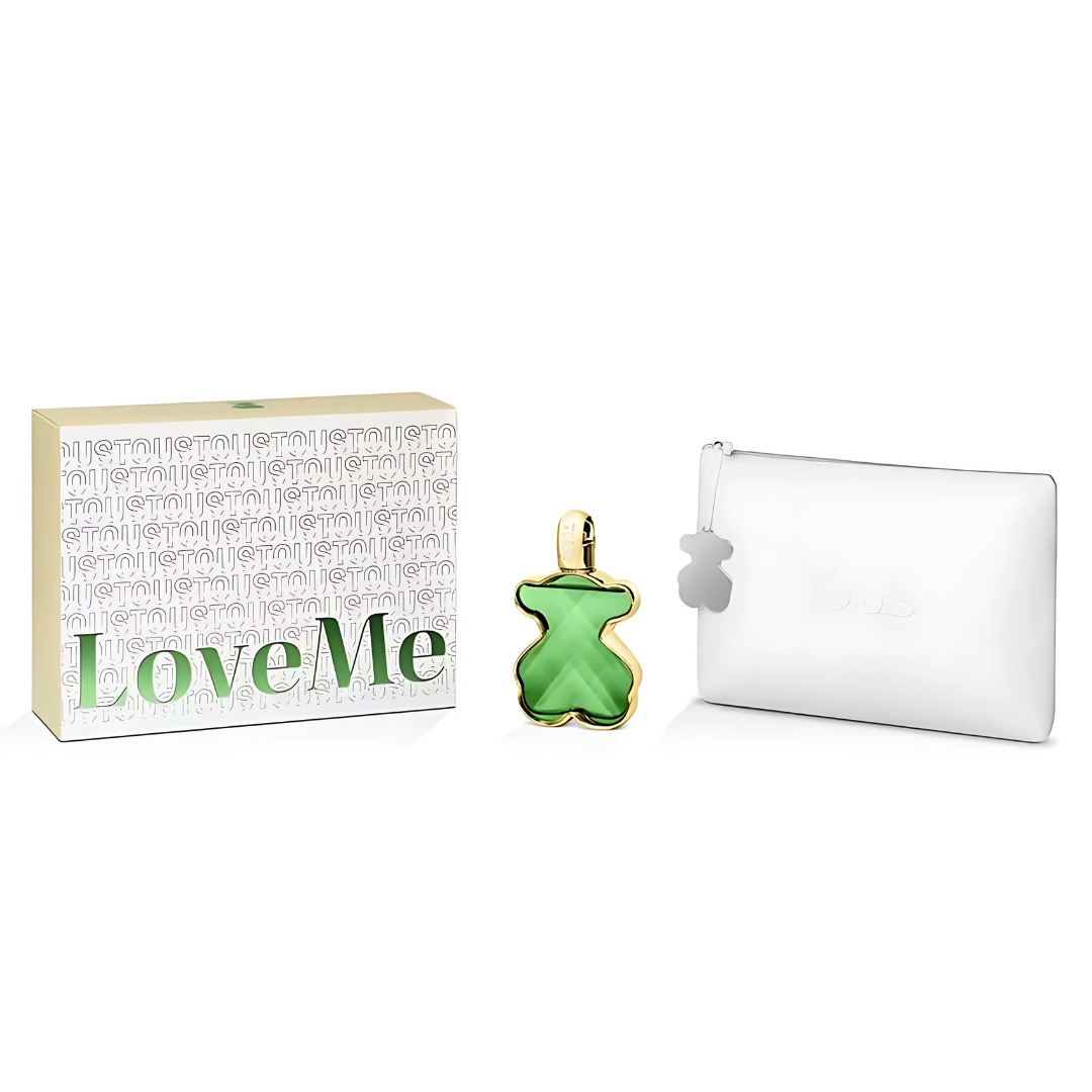 Tous Loveme Emerald Parfum Set Parfum90Ml+Vanity Case