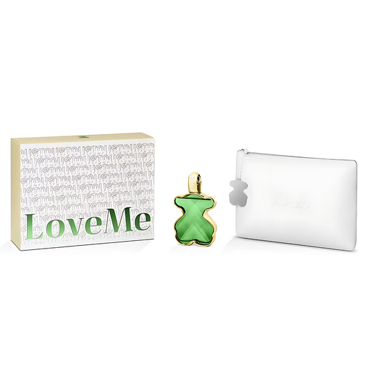 Tous Loveme Emerald Parfum Set Parfum90Ml+Vanity Case