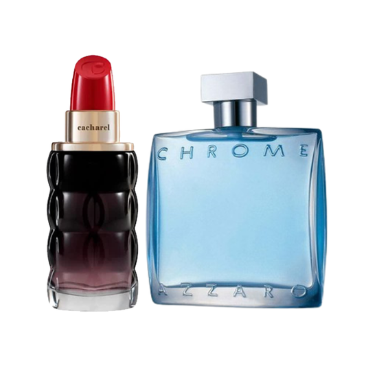AZZARO CHROME EDT 50ML + YES I AM EDP V50ML /NF/NP